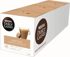 Nescafé Dolce Gusto Cortado Espresso Macchiato Capsules - 48 Koffiecups 8 Nescafé Dolce Gusto Cortado Espresso Macchiato Capsules - 48 Koffiecups -Koffiedranken 1200x971