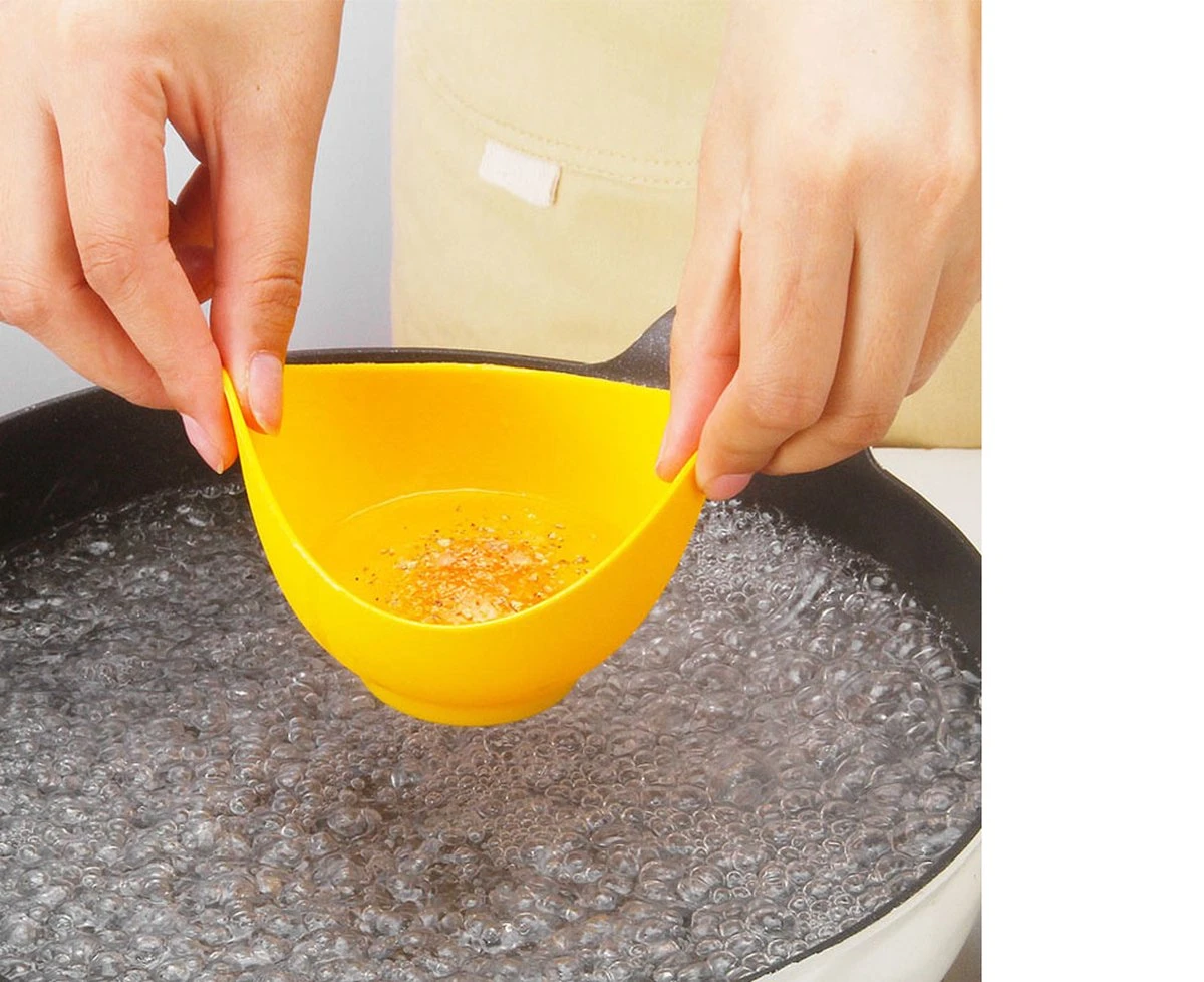 IGOODS 4 Pack Egg Poacher Cups - Perfect Gepocheerde Eieren - Egg Maker Niet-gepocheerde Eieren Cups BPA Gratis Siliconen Ei Poacher Cups Magnetron Ei Poacher- Ei Poacher Pan- Boiler Steamer- Magnetron Eieren 5 IGOODS 4 Pack Egg Poacher Cups - Perfect Gepocheerde Eieren - Egg Maker Niet-gepocheerde Eieren Cups BPA Gratis Siliconen Ei Poacher Cups Magnetron Ei Poacher- Ei Poacher Pan- Boiler Steamer- Magnetron Eieren - Afbeelding 3