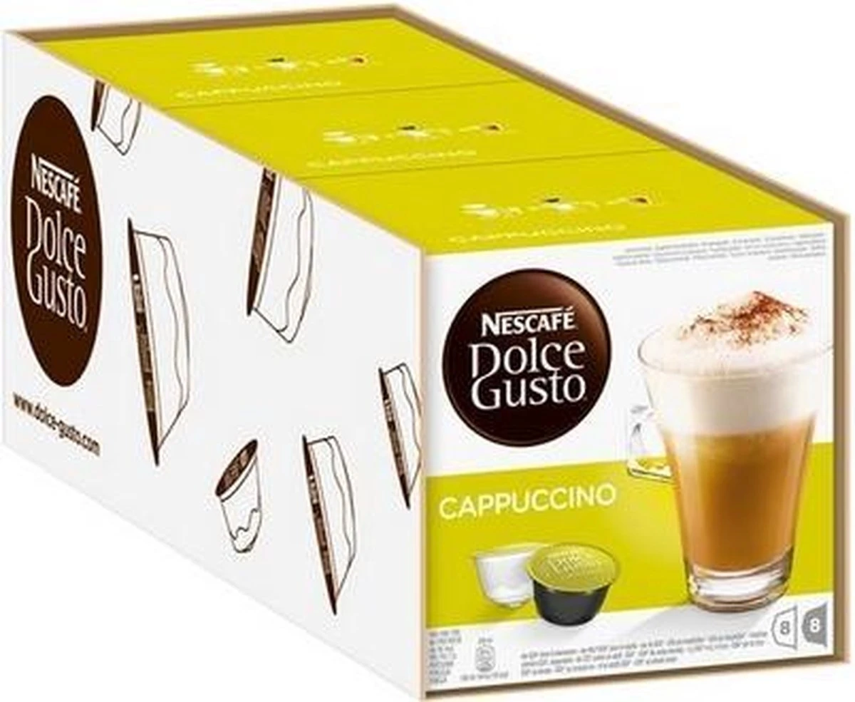 NESCAFÉ® Dolce Gusto® Cappuccino - Multipak 10 X 8+8 Capsules 3 NESCAFÉ® Dolce Gusto® Cappuccino - Multipak 10 X 8+8 Capsules