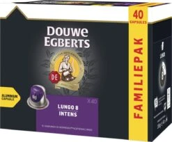 Douwe Egberts Lungo Intens (8) - 5 X 40 Koffiecups 16 Douwe Egberts Lungo Intens (8) - 5 X 40 Koffiecups -Koffiedranken 1200x992 1