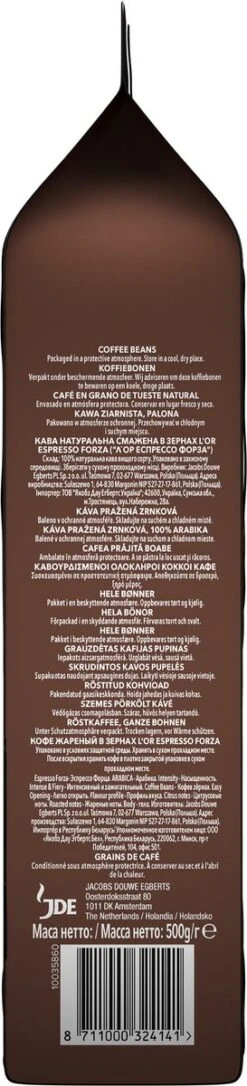 L'OR Espresso Forza Koffiebonen (9) - 4 X 500 Gram 13 L'OR Espresso Forza Koffiebonen (9) - 4 X 500 Gram -Koffiedranken 273x1200