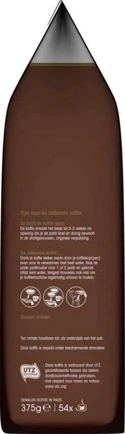 Douwe Egberts Intens Koffiepads - 4 X 54 Pads -Koffiedranken 345x1200 1