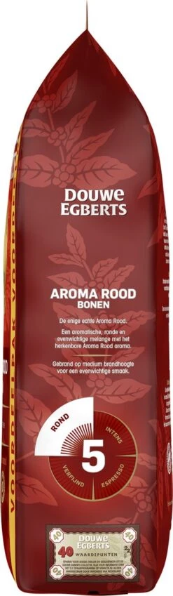 Douwe Egberts Aroma Rood Koffiebonen - 4 X 1000 Gram - Extra Grote Verpakking -Koffiedranken 349x1200 3