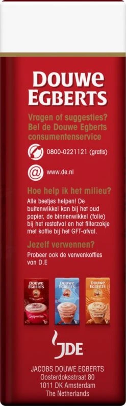 Douwe Egberts Aroma Rood Filterkoffie - 24 X 250 Gram 13 Douwe Egberts Aroma Rood Filterkoffie - 24 X 250 Gram -Koffiedranken 373x1200 1