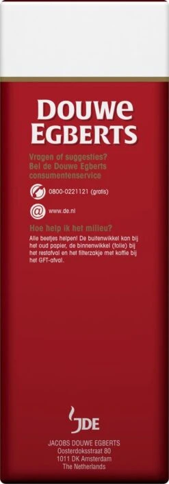 Douwe Egberts Aroma Rood Donker Filterkoffie - 6 X 500 Gram 12 Douwe Egberts Aroma Rood Donker Filterkoffie - 6 X 500 Gram -Koffiedranken 420x1200 7