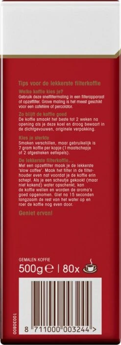 Douwe Egberts Aroma Rood Filterkoffie - Dubbelpak 6 X 1000 Gram 13 Douwe Egberts Aroma Rood Filterkoffie - Dubbelpak 6 X 1000 Gram -Koffiedranken 423x1200