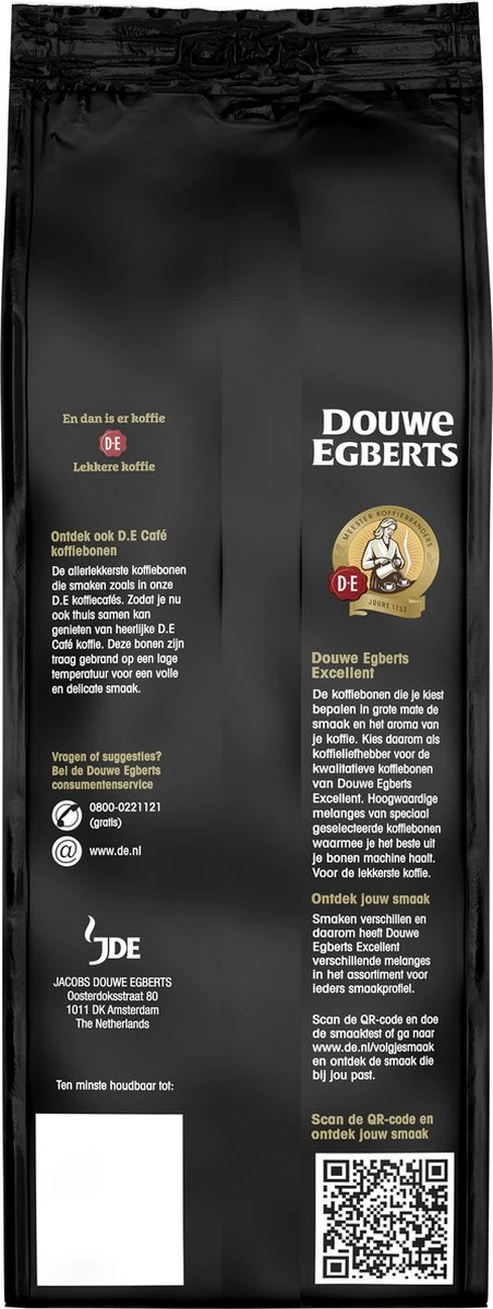 Douwe Egberts Mocca Koffiebonen - 4 X 500 Gram 7 Douwe Egberts Mocca Koffiebonen - 4 X 500 Gram - Afbeelding 5