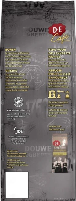 Douwe Egberts D.E Café Espresso Koffiebonen - Intensiteit 7/9 - 4 X 500 Gram 13 Douwe Egberts D.E Café Espresso Koffiebonen - Intensiteit 7/9 - 4 X 500 Gram -Koffiedranken 453x1200 10