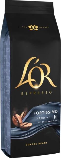 L'OR Espresso Fortissimo Koffiebonen (10) - 4 X 500 Gram 24 L'OR Espresso Fortissimo Koffiebonen (10) - 4 X 500 Gram -Koffiedranken 462x1200 1