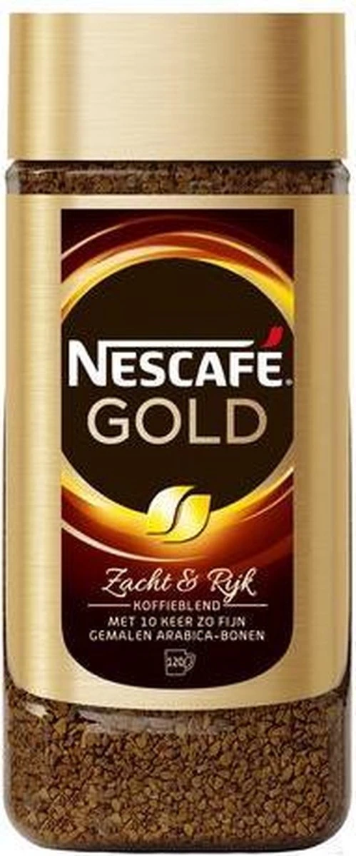 Oploskoffie Nescafe Gold/pot200g 3 Oploskoffie Nescafe Gold/pot200g