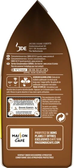 Senseo Cappuccino Koffiepads - 2/9 Intensiteit - 4 X 16 Pads - Voordeelverpakking -Koffiedranken 527x1200 1