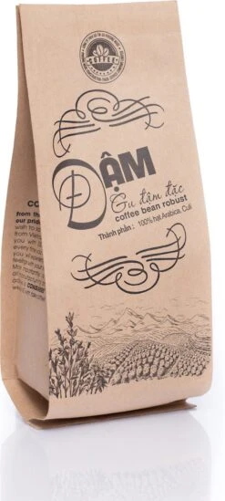 Vietnamese Dark Roast Koffiebonen 500g | 20% Arabica - 80% Robusta | DAM Koffie -Koffiedranken 540x1200