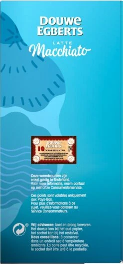 Douwe Egberts Verwenkoffie Latte Macchiato Oploskoffie - 5 X 8 Zakjes -Koffiedranken 560x1200