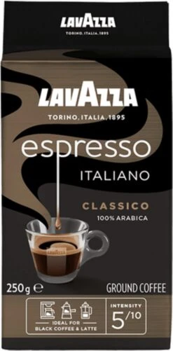 Lavazza Espresso Italiano Classico Gemalen / Filterkoffie - 8 X 250 Gram 13 Lavazza Espresso Italiano Classico Gemalen / Filterkoffie - 8 X 250 Gram -Koffiedranken 592x1200 1