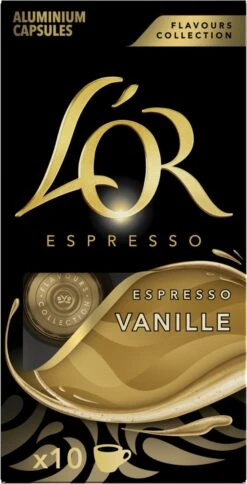 L'OR Espresso Vanille Koffiecups - 10 X 10 Capsules -Koffiedranken 612x1200 2