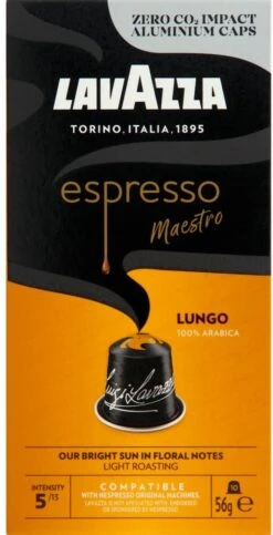Lavazza Espresso Lungo - Aluminium Nespresso Capsules - 10 Stuks 13 Lavazza Espresso Lungo - Aluminium Nespresso Capsules - 10 Stuks -Koffiedranken 614x1200 2