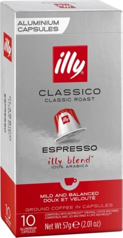 Illy Espresso Classico Koffiecups - Intensiteit 5/9 - 10 X 10 Capsules 8 Illy Espresso Classico Koffiecups - Intensiteit 5/9 - 10 X 10 Capsules -Koffiedranken 621x1200 1