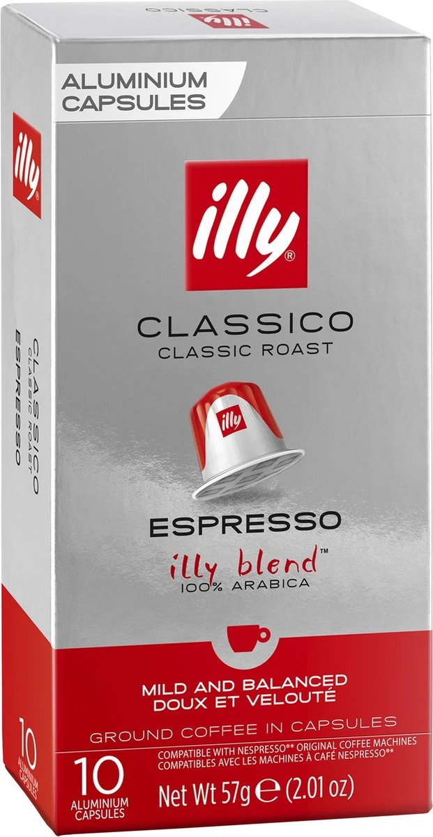 Illy Espresso Classico Koffiecups - Intensiteit 5/9 - 10 X 10 Capsules 5 Illy Espresso Classico Koffiecups - Intensiteit 5/9 - 10 X 10 Capsules - Afbeelding 3