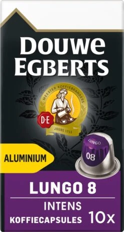 Douwe Egberts Lungo Intens Koffiecups - Intensiteit 8/12 - 10 X 10 Capsules 18 Douwe Egberts Lungo Intens Koffiecups - Intensiteit 8/12 - 10 X 10 Capsules -Koffiedranken 643x1200 1