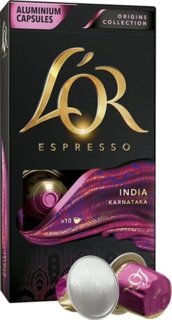 L'OR Espresso Origins India (10) - 10 X 10 Koffiecups 11 L'OR Espresso Origins India (10) - 10 X 10 Koffiecups -Koffiedranken 647x1200