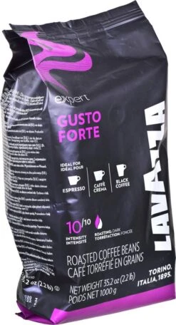 Lavazza Expert Gusto Forte - Koffiebonen - 1 Kilo -Koffiedranken 650x1200