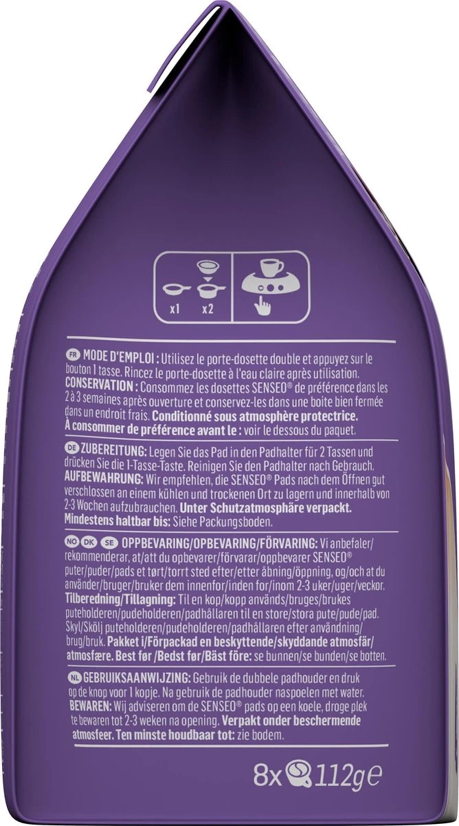Senseo Milka Pads - 4 X 8 Pads - Warme Chocolademelk 6 Senseo Milka Pads - 4 X 8 Pads - Warme Chocolademelk - Afbeelding 4