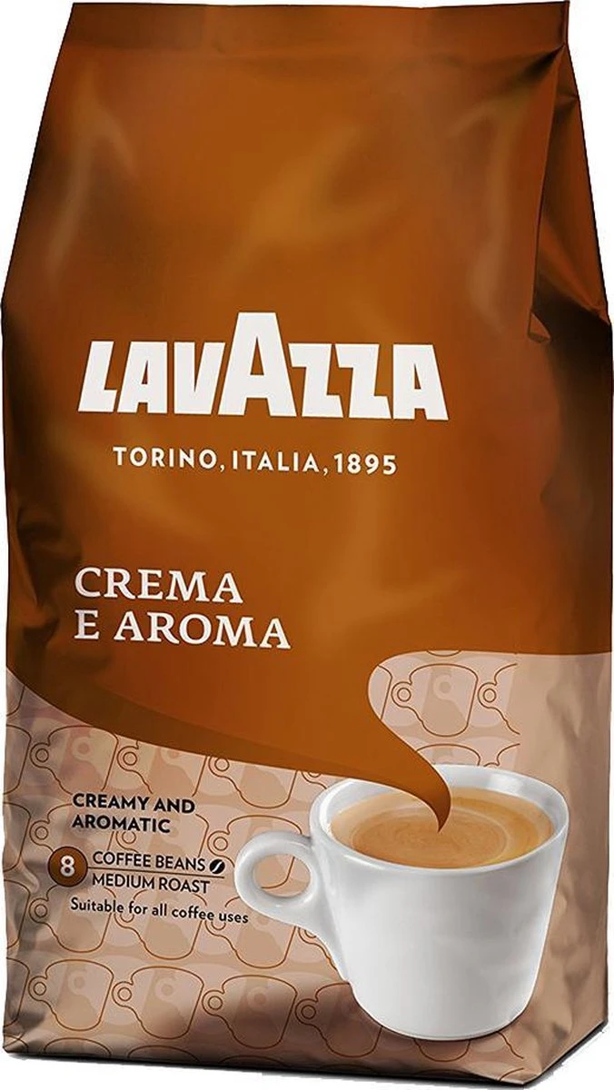 Lavazza Crema E Aroma Koffiebonen - 6 X 1 Kg 5 Lavazza Crema E Aroma Koffiebonen - 6 X 1 Kg - Afbeelding 3