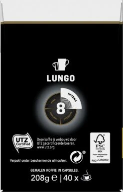 Douwe Egberts Lungo Intens (8) - 5 X 40 Koffiecups 21 Douwe Egberts Lungo Intens (8) - 5 X 40 Koffiecups -Koffiedranken 765x1200 2