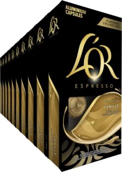 L'OR Espresso Vanille Koffiecups - 10 X 10 Capsules
