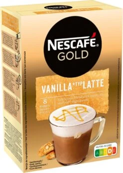 Nescafé Gold Latte Vanille Oploskoffie - 6 Doosjes à 8 Zakjes 6 Nescafé Gold Latte Vanille Oploskoffie - 6 Doosjes à 8 Zakjes -Koffiedranken 854x1200 2