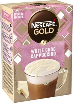 NESCAFE GOLD White Choc Cappuccino 6 Doosjes à 8 Zakjes -Koffiedranken 857x1200 2