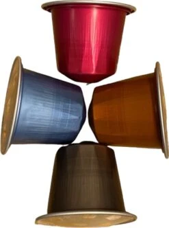 100 Capsules Epic Coffee - Espresso - Nespresso® Compatible Aluminium Capsules - RFA Keurmerk - Doos 100 Stuks -Koffiedranken 892x1200