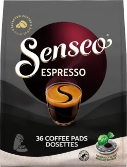 Senseo Espresso Koffiepads - 9/9 Intensiteit - 10 X 36 Pads 19 Senseo Espresso Koffiepads - 9/9 Intensiteit - 10 X 36 Pads -Koffiedranken 909x1200 6