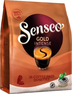 Senseo Gold Intense Koffiepads - 7/9 Intensiteit - 4 X 36 Pads 15 Senseo Gold Intense Koffiepads - 7/9 Intensiteit - 4 X 36 Pads -Koffiedranken 920x1200 1