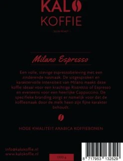 Kalo Koffie - 100% Arabica Koffiebonen - Milano Espresso - 1kg - Exclusieve Koffie 11 Kalo Koffie - 100% Arabica Koffiebonen - Milano Espresso - 1kg - Exclusieve Koffie -Koffiedranken 921x1200