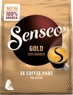 Senseo Gold Koffiepads - 5/9 Intensiteit - 10 X 36 Pads 23 Senseo Gold Koffiepads - 5/9 Intensiteit - 10 X 36 Pads -Koffiedranken 925x1200