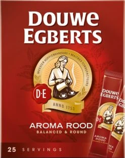 Douwe Egberts Aroma Rood Sticks Oploskoffie - 6 X 25 Zakjes 14 Douwe Egberts Aroma Rood Sticks Oploskoffie - 6 X 25 Zakjes -Koffiedranken 954x1200 1