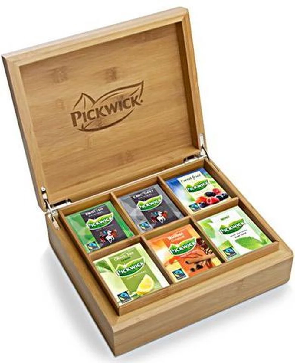 Theekist Pickwick Fair Trade Inclusief 6 Smaken Thee 8 Theekist Pickwick Fair Trade Inclusief 6 Smaken Thee - Afbeelding 6