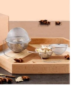 Merkloos Thee Zeef Set 3 Stuks Ø 9 / Ø 7 / Ø 5 - Thee/kruiden Kogel RVS -Thee Ei RVS - Kruiden Zeef/filter RVS -Koffiedranken 988x1200 2